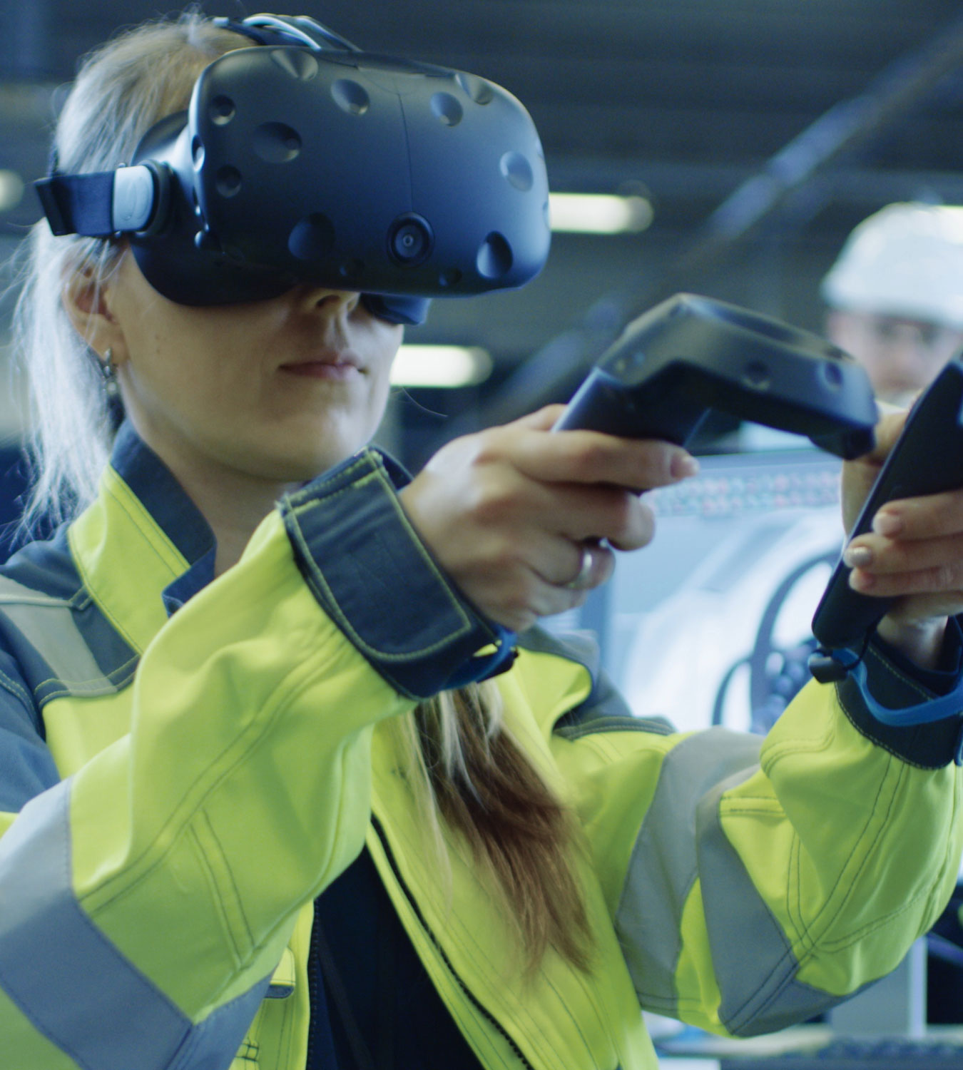 Person using VR Headset